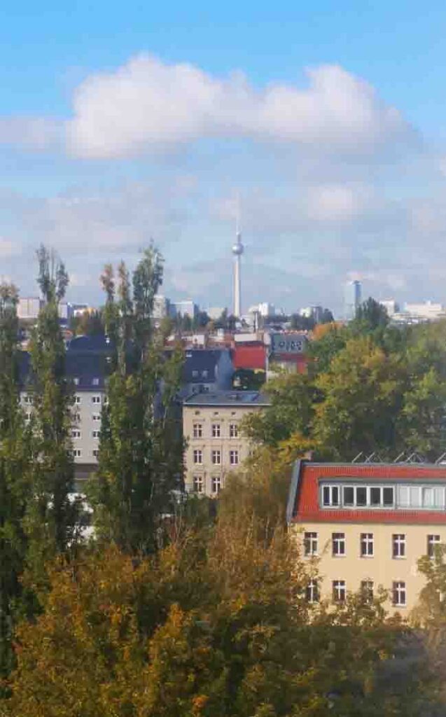 Iconic Berlin TV tower