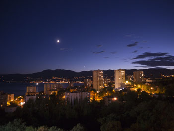 Rijeka night view