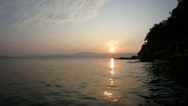 Kostrena beach Rijeka