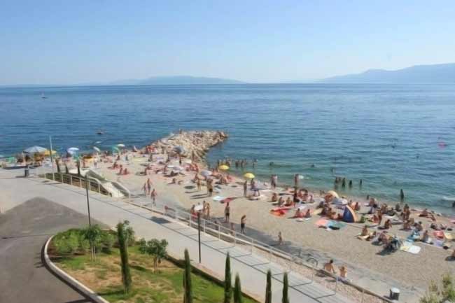Ploce beach Rijeka