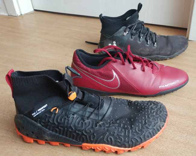 transition from Nike to Barefoot shoes