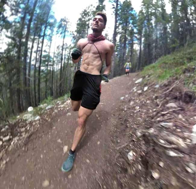 Vivobarefoot store trail running