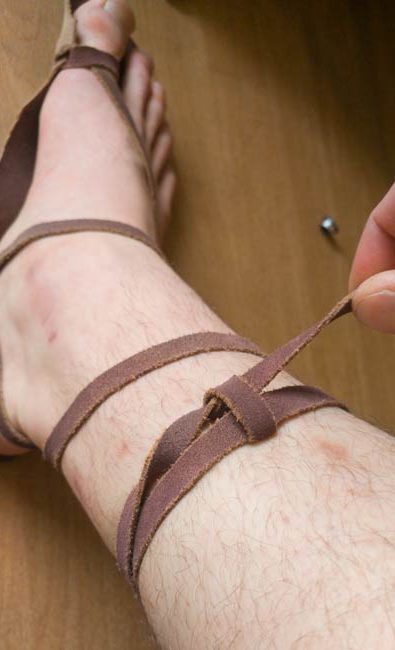 DIY Gladiator Sandals - YouTube