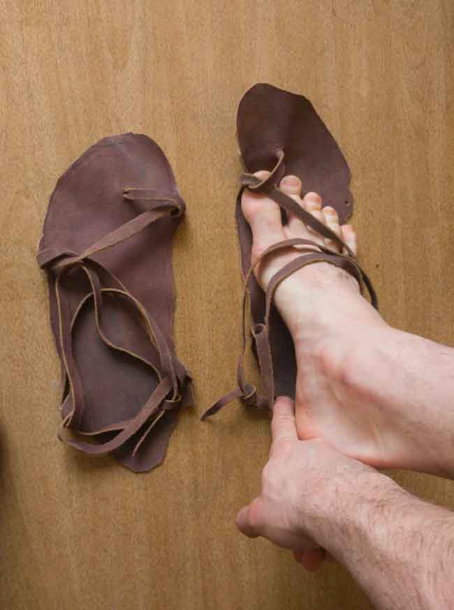 Make your custom fit LEATHER barefoot sandals – Barefoot TARA sandals