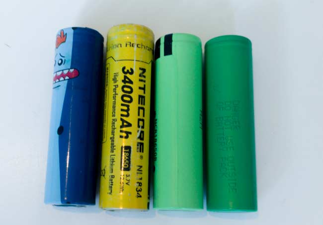 Nitecore HC65 18650 battery