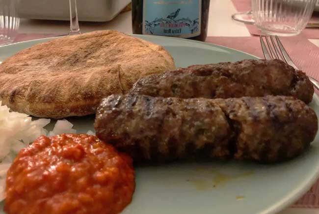 Croatian-food---Cevapi