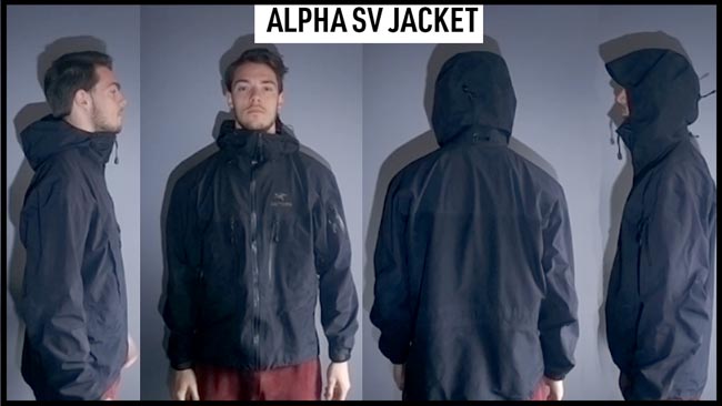 arcteryx jacket differences