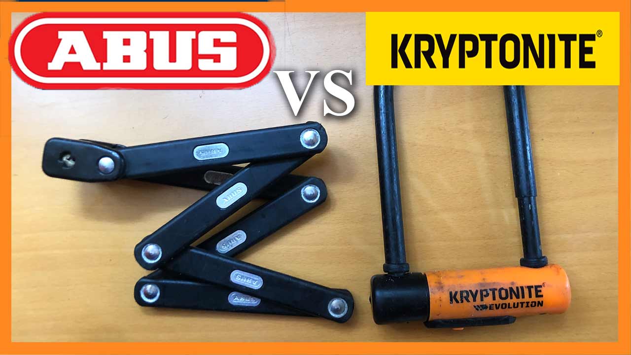 Kryptonite U-lock vs ABUS Bordo bike locks – $79 showdown.
