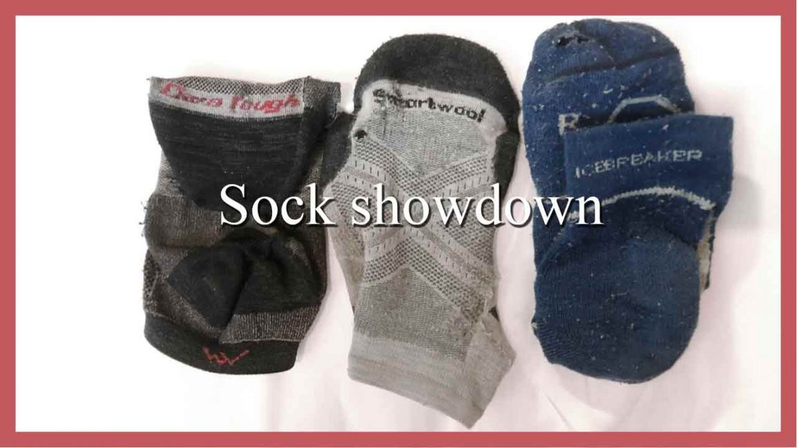 Darn Tough vs Smartwool vs icebreaker merino sock showdown.