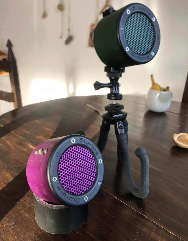 Minirig 3 DIY speaker stand