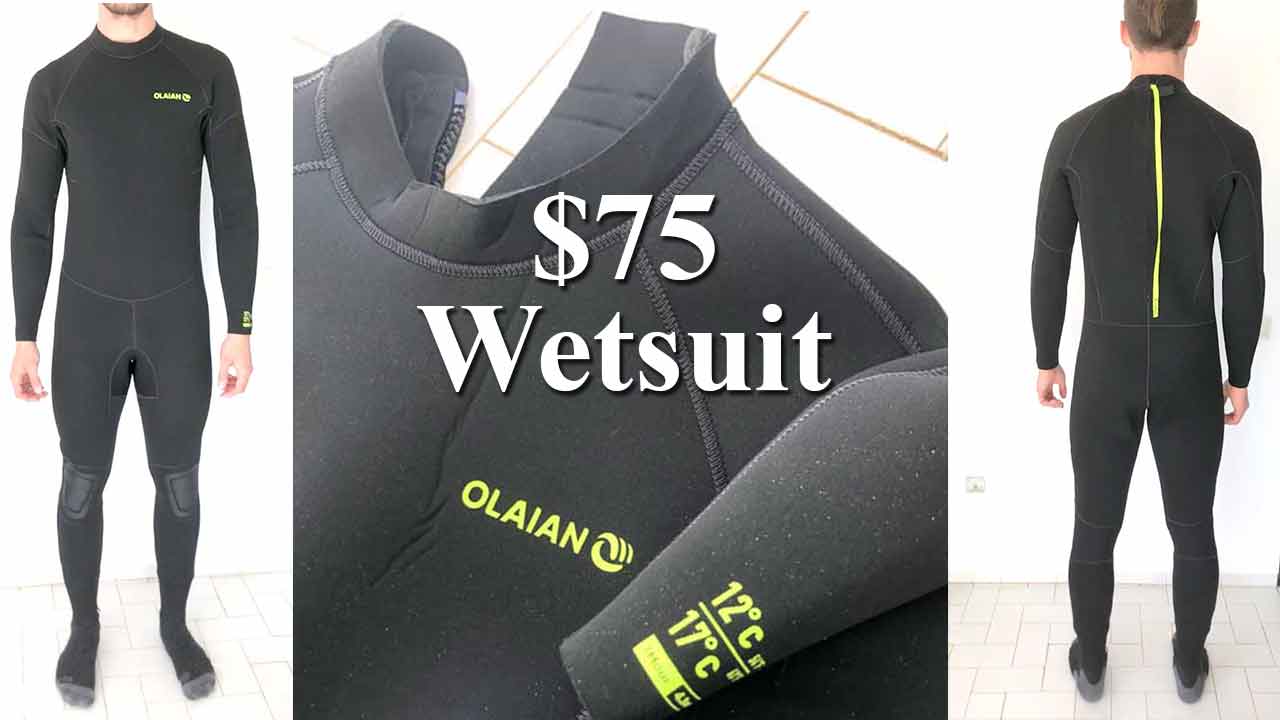 Elegantie woestenij Ga door review: Olaian 100 wetsuit (4/3mm) - Decathlon's $75 wetsuit any good?