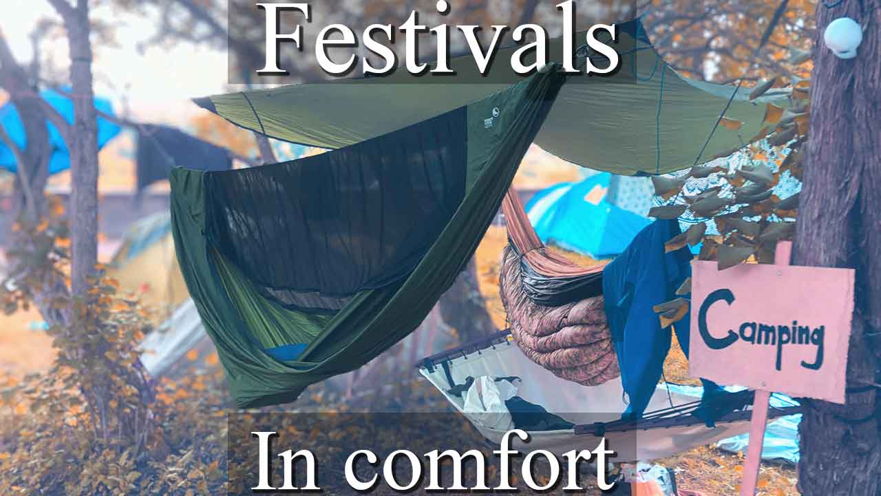 hammock camping music festivals