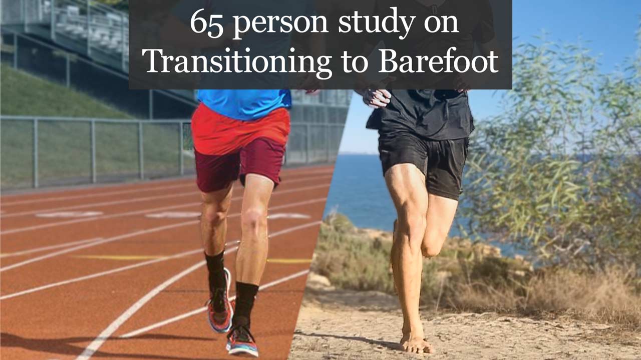 Study: Barefoot shoes transition – results from switching to minimalist footwear on 65 people