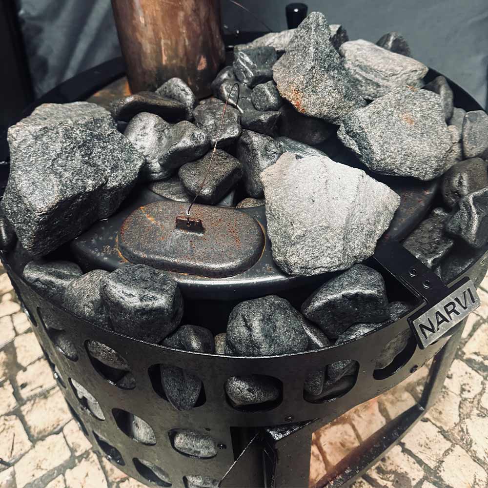 telttasaana stove wet from rain